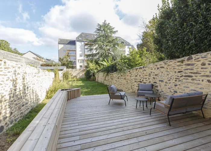 Le Garden - Wifi - Jardin - Gare Daire *