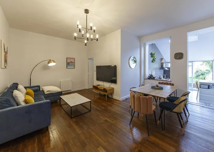 Daire Le Garden - Wifi - Jardin - Gare *